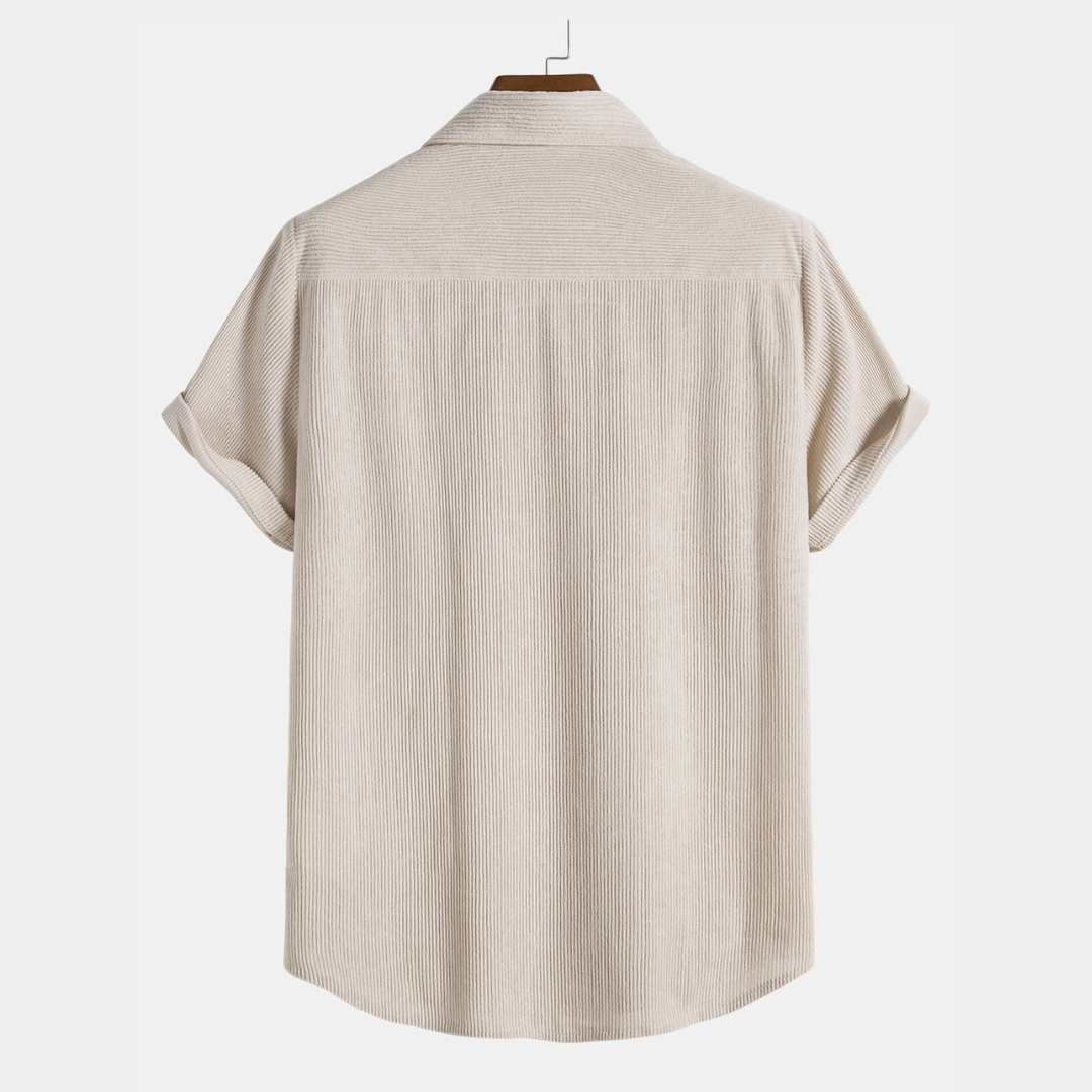 Herrens Tvådelade Set Casual Bomull-3