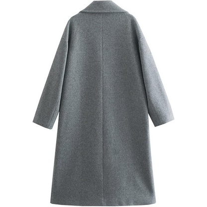 Kvinnors Elegant Kappa i Högkvalitativ Ullblandning-3