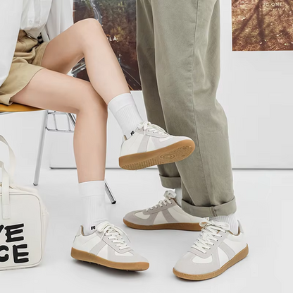Dam Fritidsneakers Retro Design Syntetiska Material-6