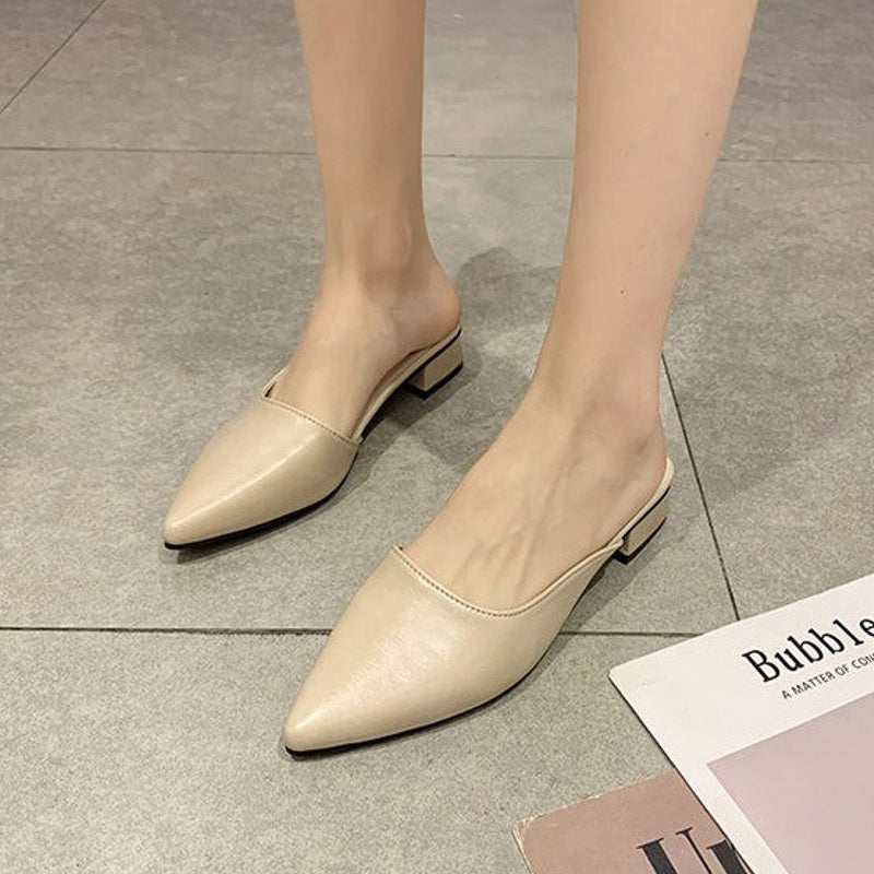 Dam Ankelstövlar Fyrkantig Klack G-Kork-1