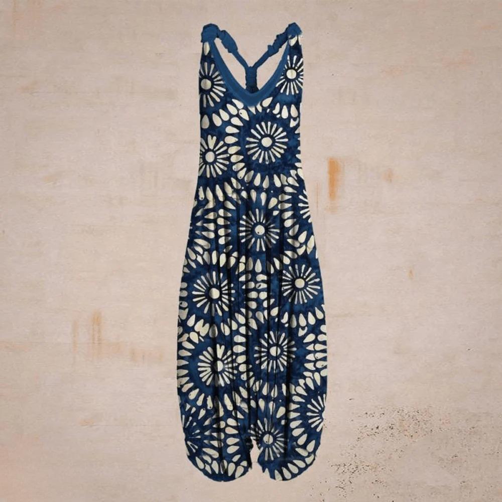 Variant image for Dam Jumpsuit Luftig Design Andningsbart Material-33