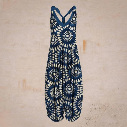 Variant image for Dam Jumpsuit Luftig Design Andningsbart Material-33