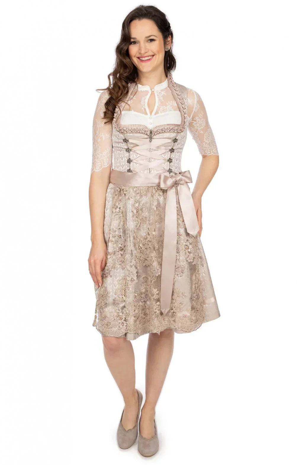 Dam Oktoberfest Klänning Unik Design Polyester-4