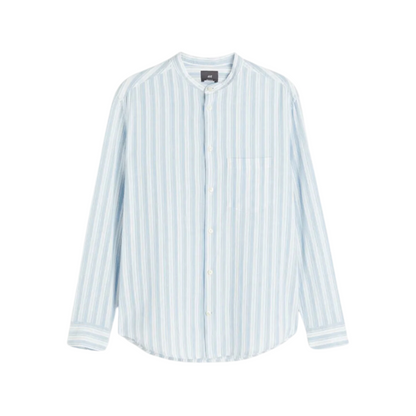 Dam Skjorta Klassisk Bomull - Tidlös Blus för Sommar-5