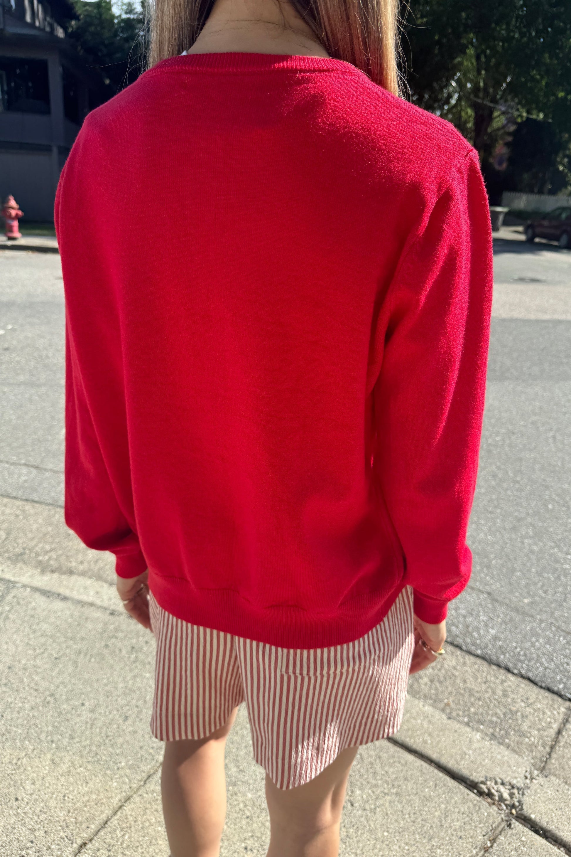 Lång Kofta Dam Mjuk Akryl Enfärgad Cardigan-3