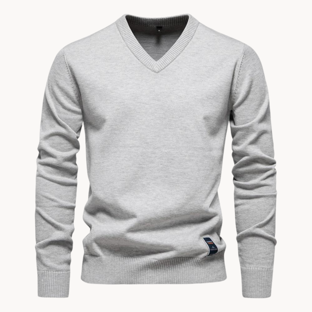 Variant image for Herrpullover Lätt Bomullsmix Mångsidig-26