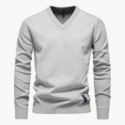 Variant image for Herrpullover Lätt Bomullsmix Mångsidig-26