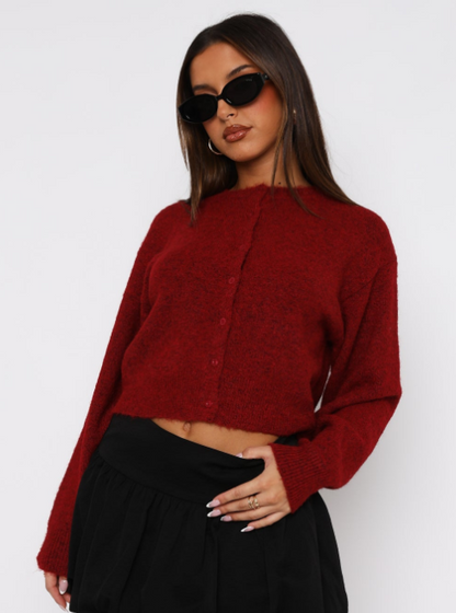 Kvinnors Långärmad Tröja i Färgglad Akrylblandning – Mjuk och Bekväm, Perfekt för Lager och Avslappnade Tillfällen 11