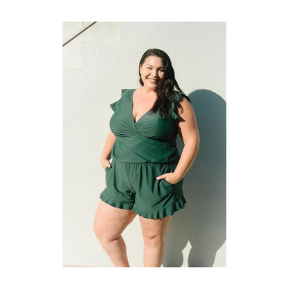 Variant image for Baddräkt Dam Med Integrerad Behå Elegant Design För Strand Och Pool-22