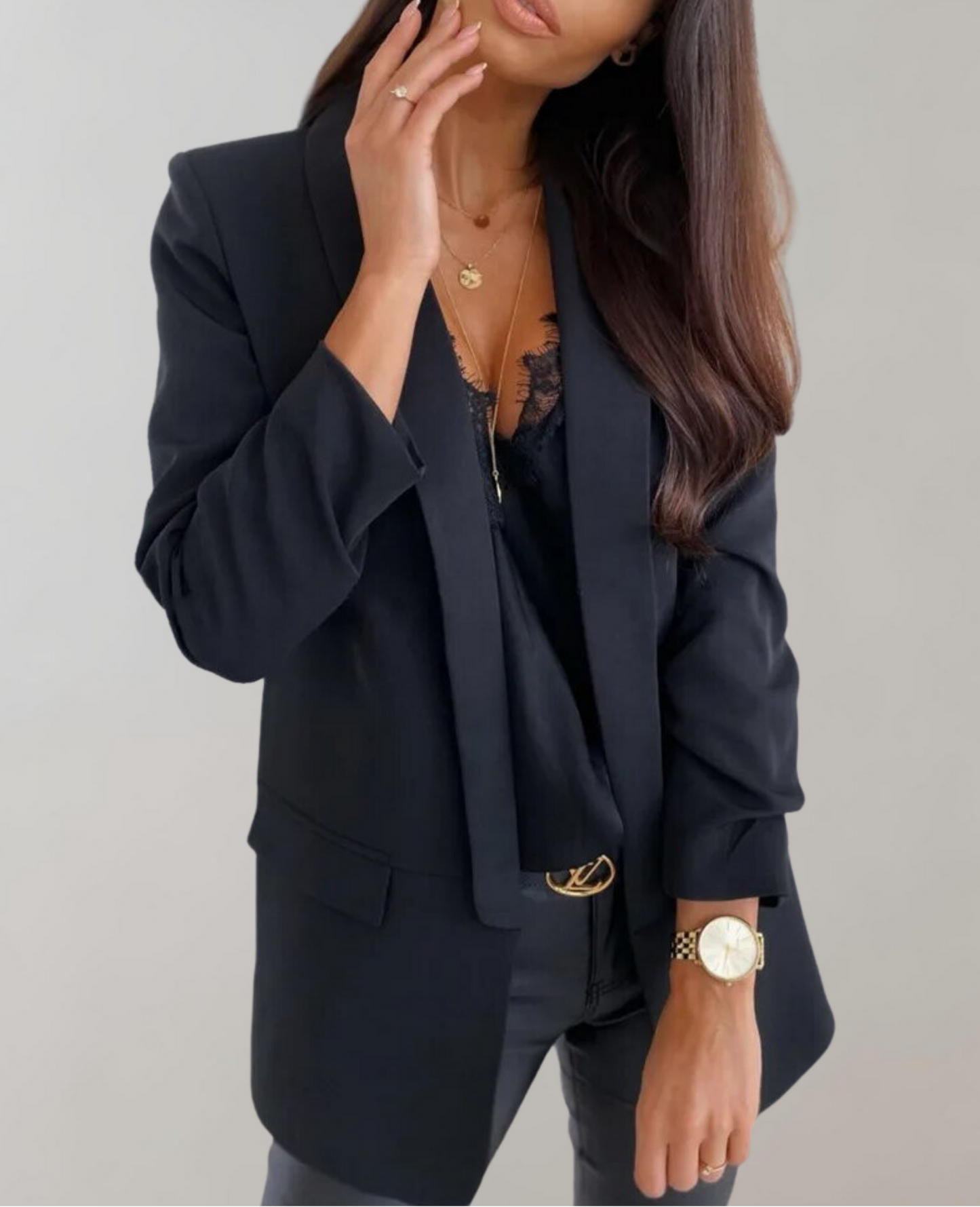 Variant image for Dam Vinterjacka Klassisk Polyester för Kalla Dagar-4