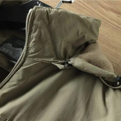 Herr Övergångsjacka Klassisk Lätt Vattenavvisande Polyester-5