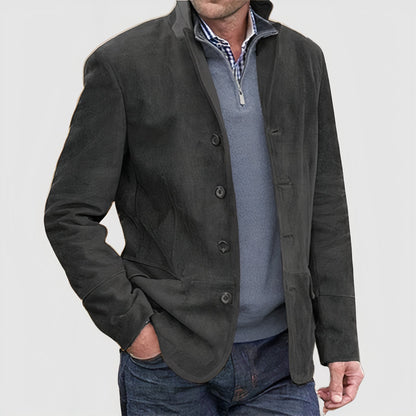 Variant image for Herrjacka Vintage Stil Elegant Högkvalitativ Tyg-15