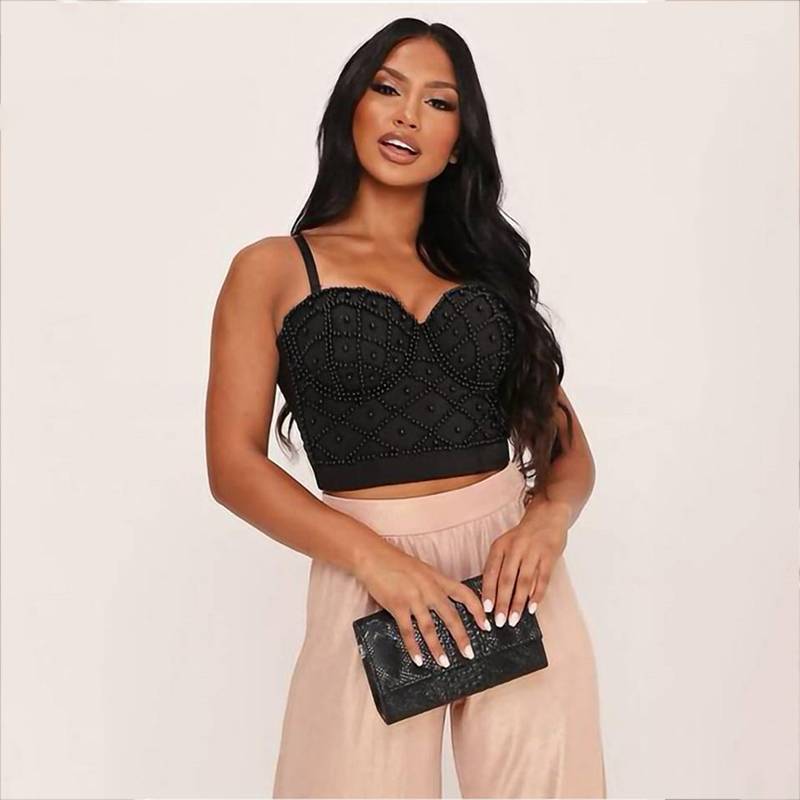 Dam Tank Top Enfärgad Polyester Spandex-2
