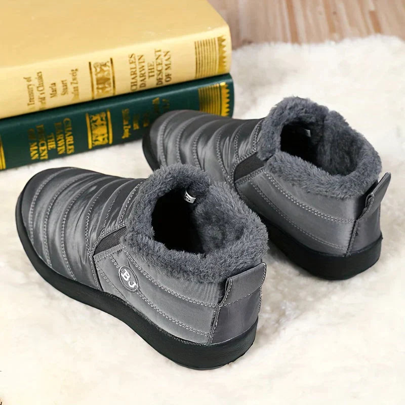 Kvinnors Snöstövlar i Hållbart Material – Vintermode med Hög Komfort och Värmeisolering, Flera Färger och Storlekar 5