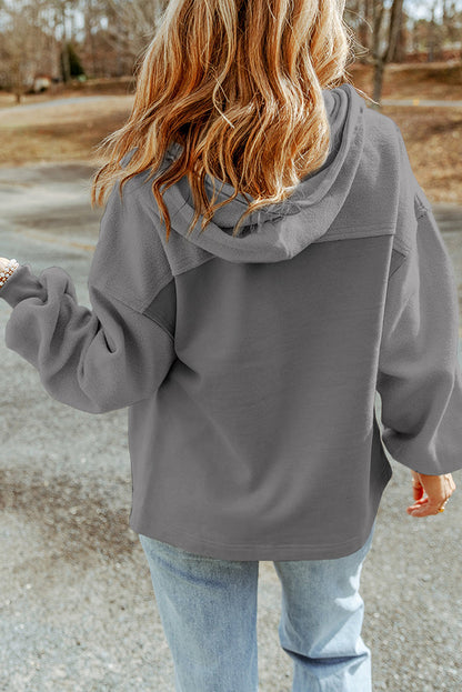 Damjacka Zip-Up Streetwear Blandad Tyg-2