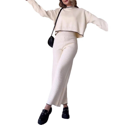 Dam Festtoppar Rundhalsad Monokrom Polyester-4