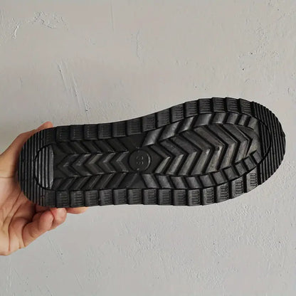 Fodrade Vinterstövlar Dam Halvhöga PVC med Antislipssula och Fleecefoder-3