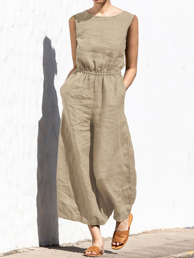 Variant image for Dam Jumpsuit Ärmlös Elastisk Polyester-1