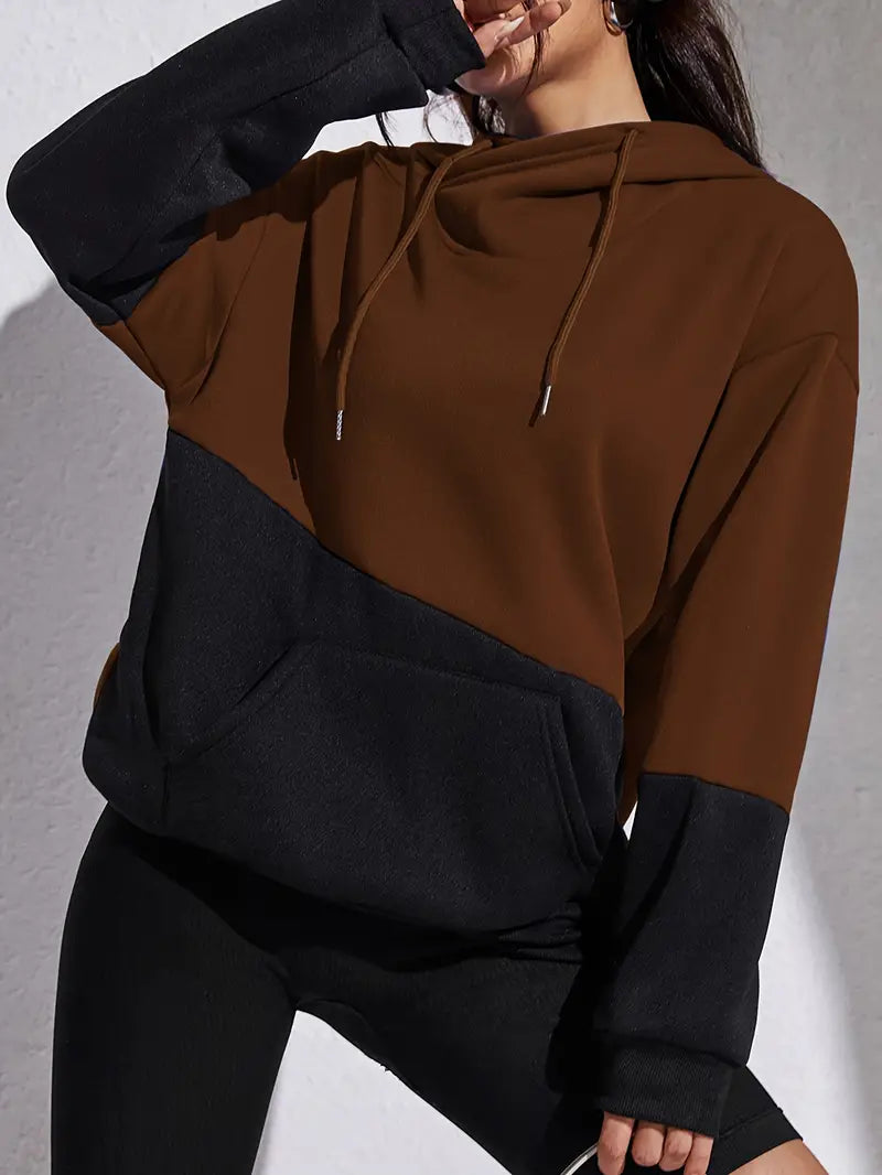 Variant image for Lång Hoodie Dam Minimalistisk Design 100% Bomull-1