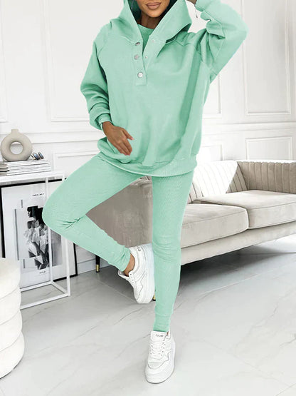Svart Hoodie Dam - Modern Huvtröja i Mjuk Material för Komfort och Stil, Perfekt för Avslappnade Dagar 4