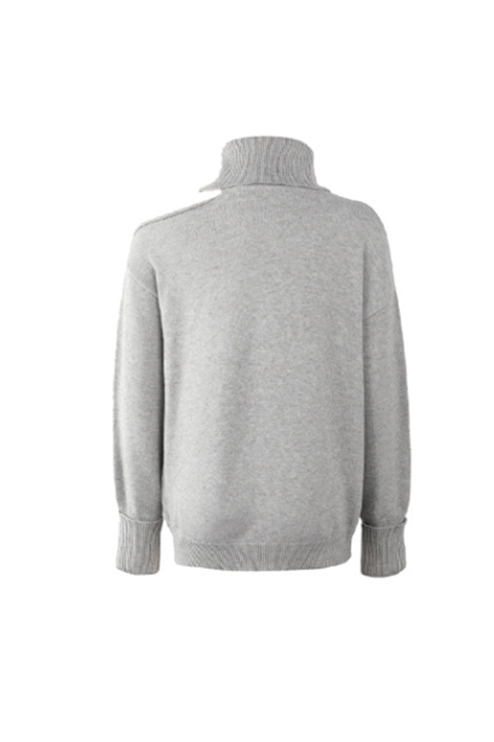 Dam Kortärmad Tröja Hög Krage Polyester 5