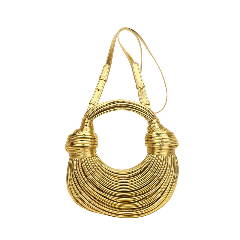 Dam Crossbody Väska Modern Design PU-material med Yttre Ficka-1