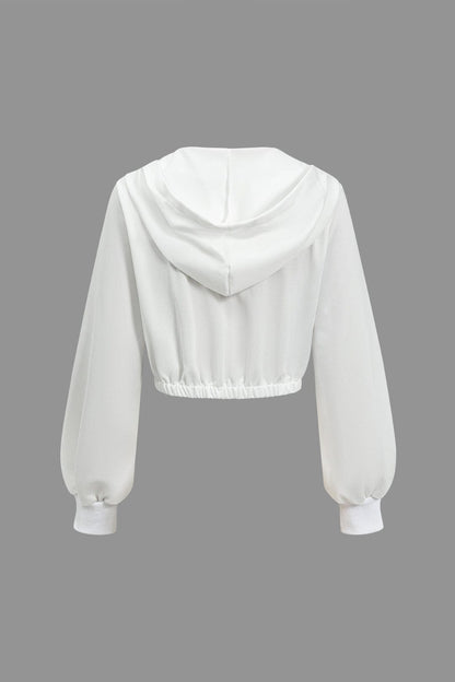 Kvinnors Denimset Trendigt Med Kontrast Detaljer-4