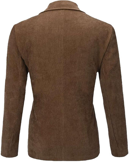 Dam Blazer Vintage Stil Laddtyg-5