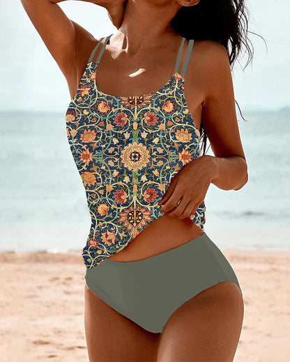 Variant image for Dam Tankini Cirkulär Halsringning Stretchigt Material-3