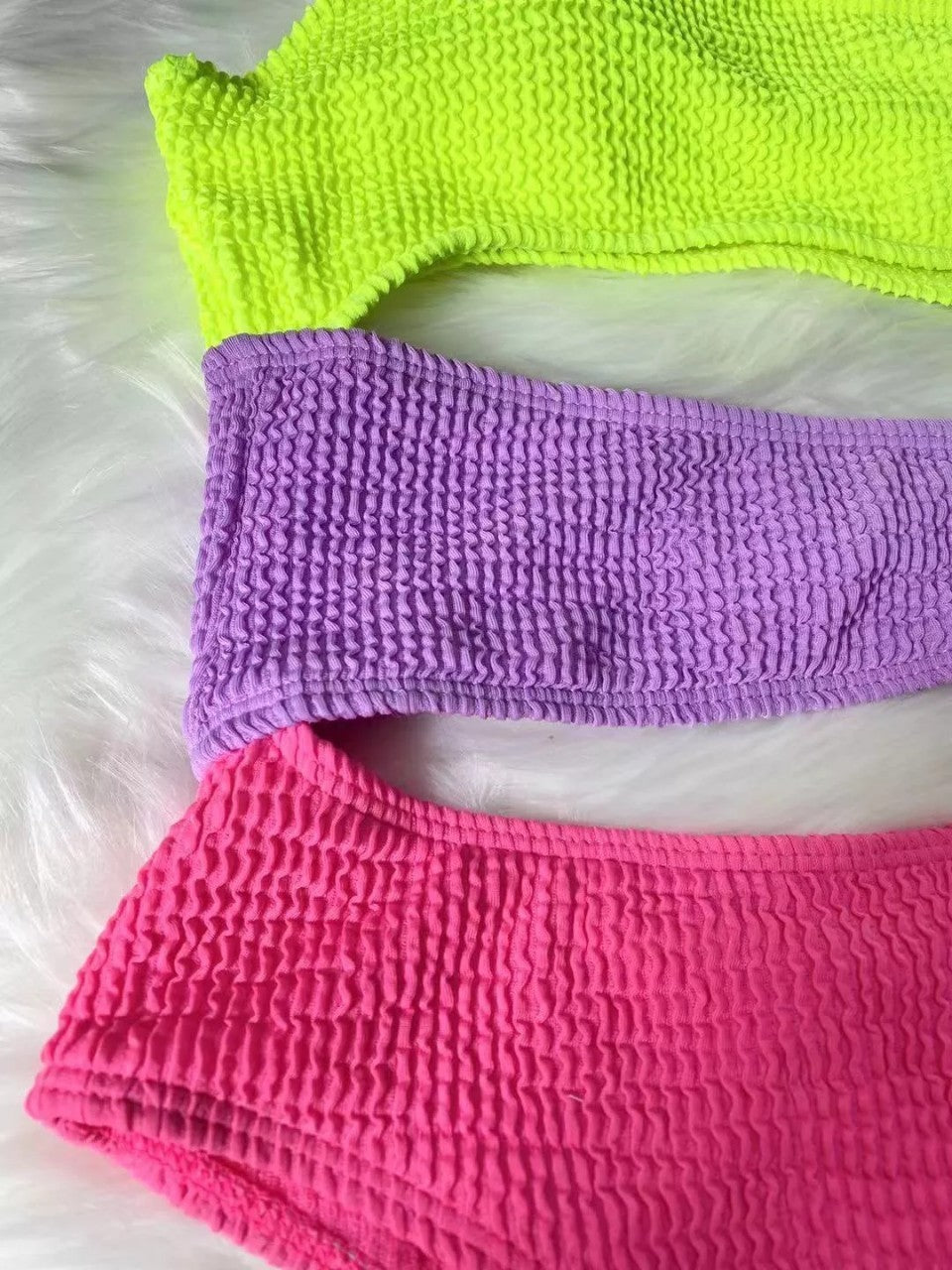 Damdräkt Utskärningar Färgblock Polyester-4