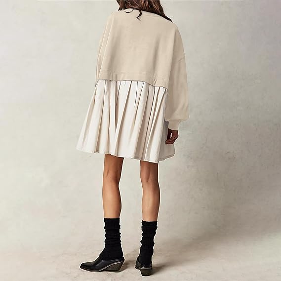 Dam Miniklänning Lätt Polyester Elegant Design-5