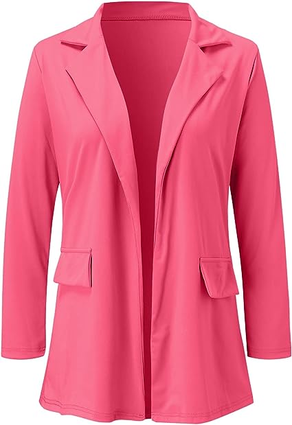 Kvinnors Kardigan Midjeskärning Lätt Bomullsblandning 5