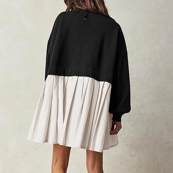 Dam Miniklänning Lätt Polyester Elegant Design-6