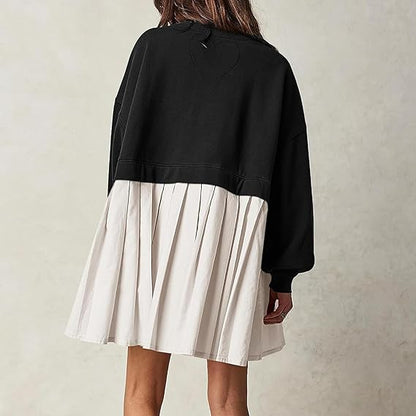 Dam Miniklänning Lätt Polyester Elegant Design-6