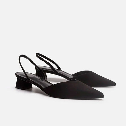 Kvinna Sandaler Hög Klack Remdesign PUE Spets-3