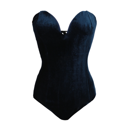 Dam Bodysuit Festlig Polyester Kort Design-3