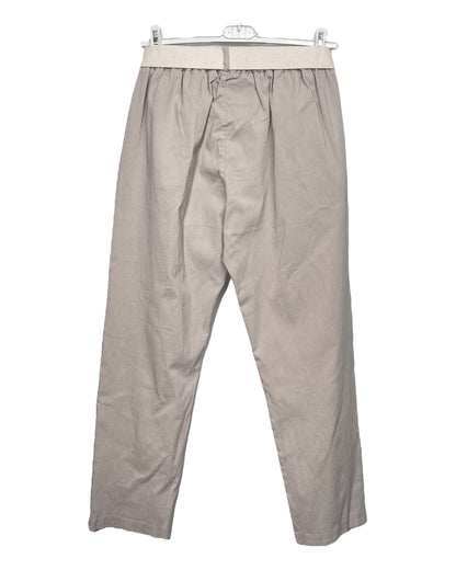 Dam Byxor Med Resår I Midjan Snygga Stretchiga Material-4