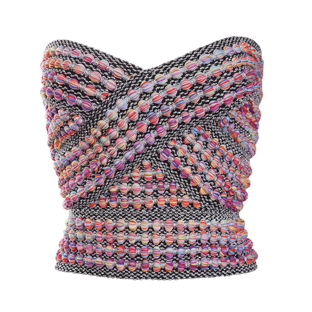 Variant image for Dam Topp Beskuren Ränder Acetatpolyester-1