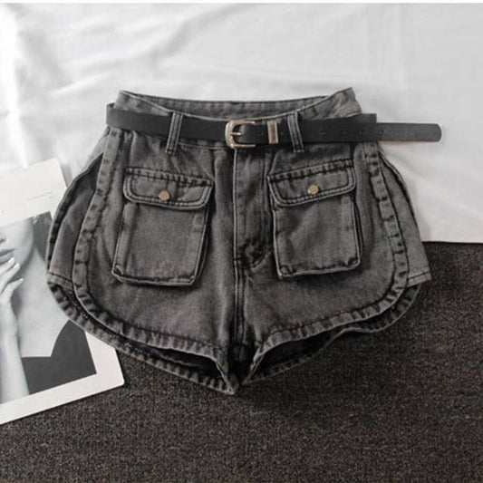Herr Shorts Dekorativa Fickor 100% Bomull Regelbunden Passform-1