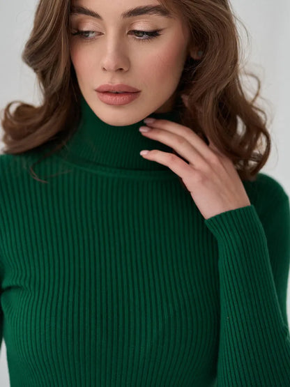 Herren Turtleneck Tröja Klassisk Design Mjuk Fiber 16