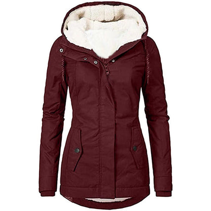 Damjacka Stilren Design Högkvalitativ Polyester för Damer-5