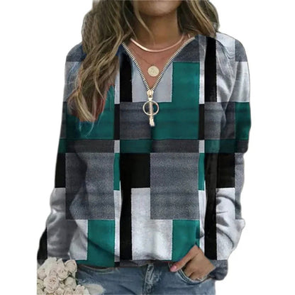 Variant image for Kvinnors Blus Trendig Design Polyester-6