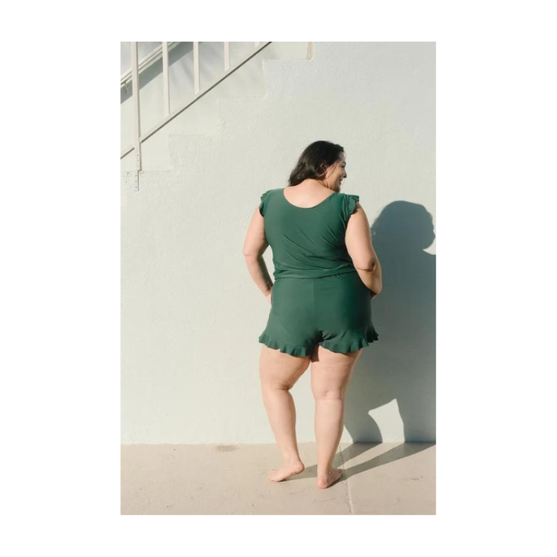 Baddräkt Dam Med Integrerad Behå Elegant Design För Strand Och Pool-4