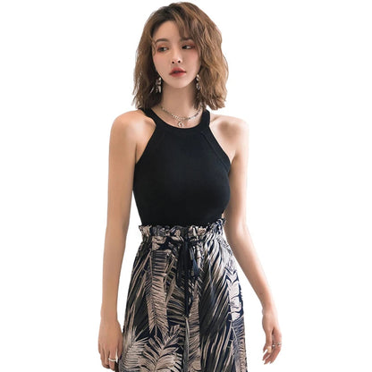 Dam Topp Ärmlös Modern Polyester-1