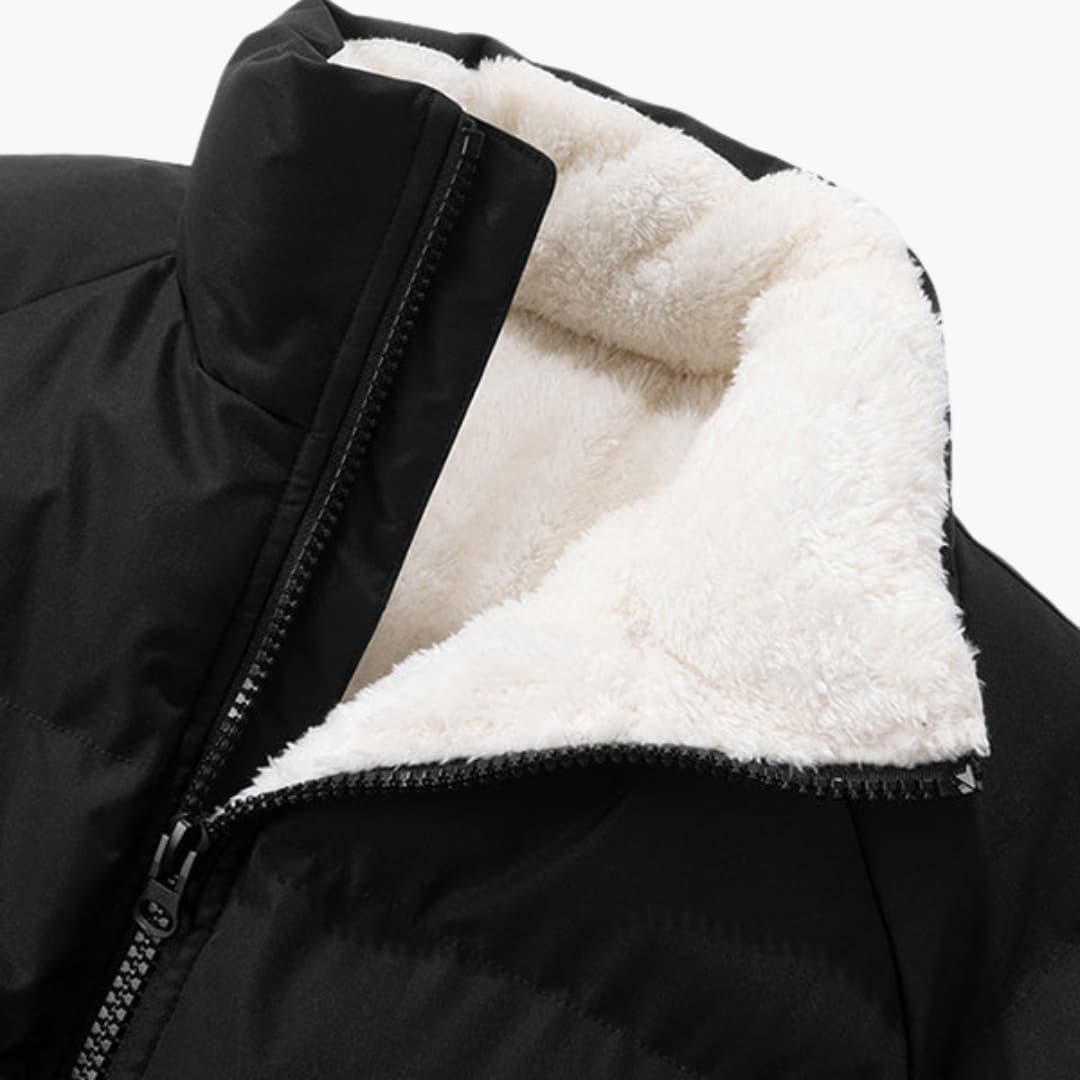 Dam Buffertjacka Modern Design Polyester Vattentålig-4