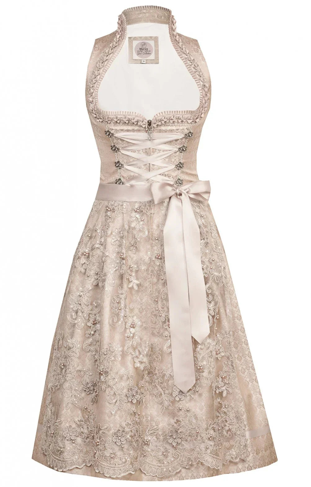 Dam Oktoberfest Klänning Unik Design Polyester-5