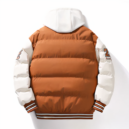 Pojkar Vinterjacka Sportig Design Vattenavvisande Material-6