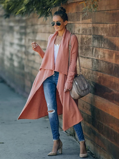 Variant image for Dam Kappa Lång Öppen Front Högkvalitativt Tyg-1