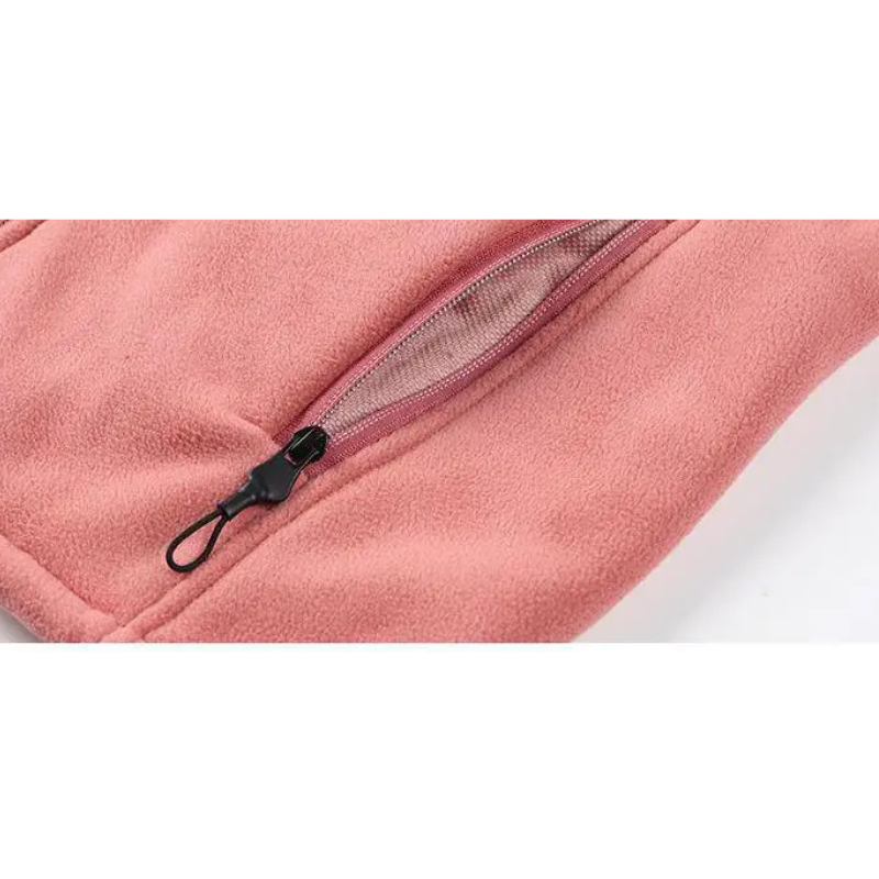 Vårjacka Dam Lätt Fleece med Dragkedja-5
