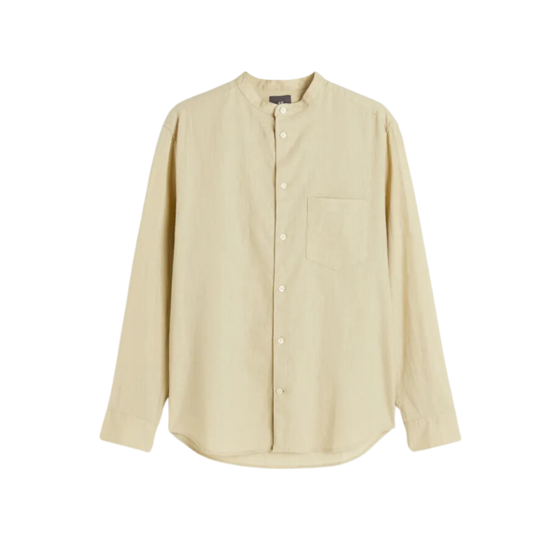 Dam Skjorta Klassisk Bomull - Tidlös Blus för Sommar-1